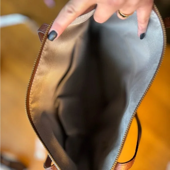 Fossil Brown Leather Shoulder Bag - Picture 7 of 7